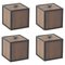 Cajas con estructura de roble ahumado de Lassen. Juego de 4, Imagen 1