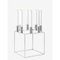 Nickel Plated Kubus 8 Candleholder by Lassen, Image 3