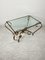 Wrought Iron Coffee Table and Glass Top, Italy, 1980s 6