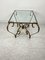 Wrought Iron Coffee Table and Glass Top, Italy, 1980s 7