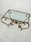 Wrought Iron Coffee Table and Glass Top, Italy, 1980s 2
