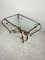 Wrought Iron Coffee Table and Glass Top, Italy, 1980s, Image 8