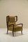 Poltrone Wingback in pioppo e mohair di Orlando Orlandi, Italia, anni '50, set di 2, Immagine 4