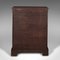 Antique English Regency Pier Cabinet in Walnut with Boxwood Inlay 6