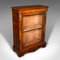 Antique English Regency Pier Cabinet in Walnut with Boxwood Inlay 2