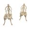 Chaises Antiques Style Victorien en Fer, France, Set de 2 4