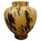 Vase Mid-Century Moderne en Verre Murano Faux Tortue, 1970s 1