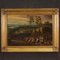 Paysage avec voyageurs, 1750, huile sur toile, encadrée 1