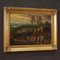Paysage avec voyageurs, 1750, huile sur toile, encadrée 7