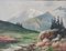 Henry Marko, Alpine View, 1890s, Oil on Canvas, Framed 2