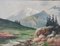Henry Marko, Alpine View, década de 1890, óleo sobre lienzo, enmarcado, Imagen 2