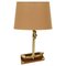 Marine Table Lamp with Anchor in Gold-Colored Brass, 1960 1