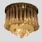 Ceiling Light with Murano Glass Drops, 1960s 4