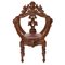 Carved Walnut Chair, 19th Century 2