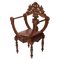 Carved Walnut Chair, 19th Century, Image 1