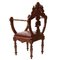 Carved Walnut Chair, 19th Century 6