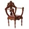 Carved Walnut Chair, 19th Century 3