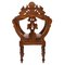Carved Walnut Chair, 19th Century, Image 5