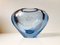Light Blue Heart Shaped Vase by Per Lutken for Holmegaard, 1955 2