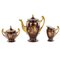 Empire Style Coffee Service with Scenes from the Life of Napoleon Decor from Friedrich Simon Carlsbad, Set of 15 4