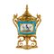 Vergoldete Bronze Aromadose mit Sevres Stil Porzellan Intarsie, Ende 19. Jh. 1