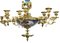 Louis XVI Style Sevres Porcelain Chandelier for 15 Candles 6