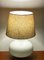 Dutch White Glass Table Lamp by Dijkstra, 1970s 5