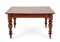 Victorian Extendable Dining Table in Mahogany, 1860, Image 1