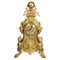 Reloj de repisa real de Napoleón III dorado, París, Francia, década de 1870, Imagen 1