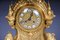 Reloj de repisa real de Napoleón III dorado, París, Francia, década de 1870, Imagen 4