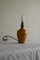 Vintage Turned Wood Table Lamp 2