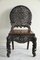 Anglo-Indian Carved Padouk Chair 1