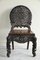 Anglo-Indian Carved Padouk Chair, Image 1