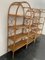 Wicket & Bamboo Bookcases, 1960s, Set of 3, Image 2