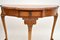 Vintage Queen Anne Style Burr Walnut Console Tables, 1930s, Set of 2 11