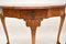 Vintage Queen Anne Style Burr Walnut Console Tables, 1930s, Set of 2 12