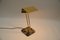 Golden Bankers Table Lamp on Marble Foot, 1960s 6