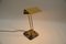 Lampada da tavolo Golden Bankers con base in marmo, anni '60, Immagine 6