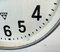 Reloj de fábrica o ferrocarril industrial grande de doble cara de Pragotron, años 50, Imagen 17