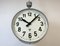 Grande Horloge Industrielle Double Face de Chemin de Fer ou d'Usine de Pragotron, 1950s 10
