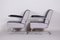 Bauhaus Chrome Armchairs attributed to Mücke Melder, 1930s, Set of 2, Image 3