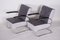 Bauhaus Chrome Armchairs attributed to Mücke Melder, 1930s, Set of 2, Image 4
