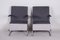 Bauhaus Chrome Armchairs attributed to Mücke Melder, 1930s, Set of 2, Image 8