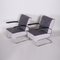 Bauhaus Chrome Armchairs attributed to Mücke Melder, 1930s, Set of 2 12