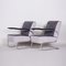 Bauhaus Chrome Armchairs attributed to Mücke Melder, 1930s, Set of 2 14