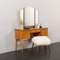 Scandinavian Dressing Table with Adjustable Mirrors by Steen & Strøms Mobelfabrikk, 1950s 3