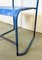 Chaises Industrielles en Fer Bleu, 1950s, Set de 2 12