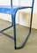 Industrial Blue Iron Chairs, 1950s, Set of 2 12