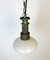 Lámpara colgante militar industrial, años 60, Imagen 7