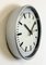 Vintage Grey Electric Station Wall Clock from Nedklok, 1990s 3